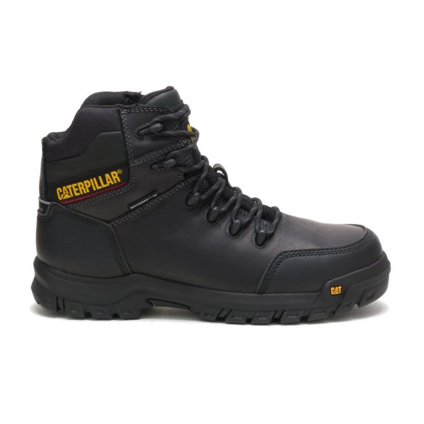 Caterpillar Resorption Waterproof Composite Toe Mens Boots Black