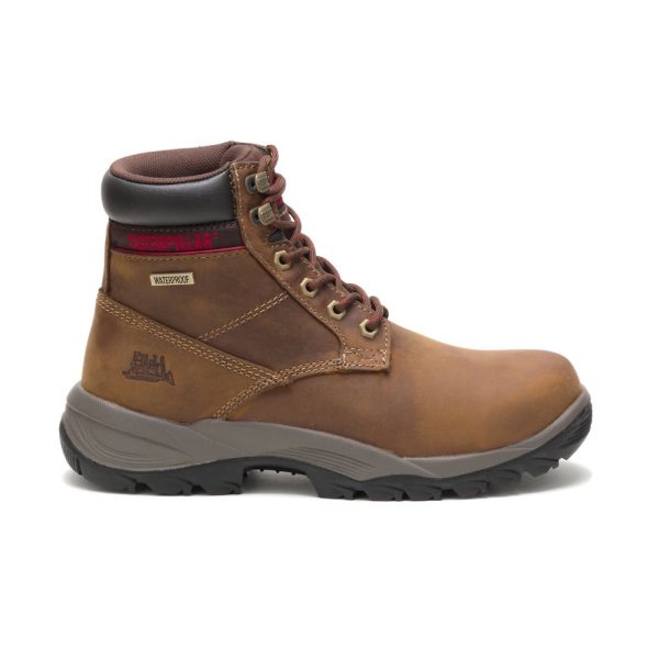Womens Caterpillar Dryverse 6″ Waterproof Boots Brown