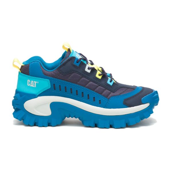 Blue Womens Caterpillar Intruder Shoes
