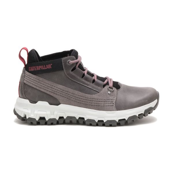 Grey Caterpillar Urban Tracks Hiker Mens Boots