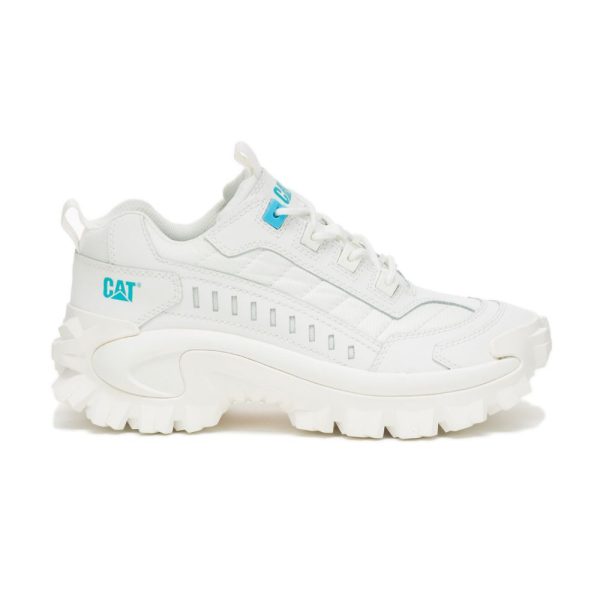 White Womens Caterpillar Intruder Shoes